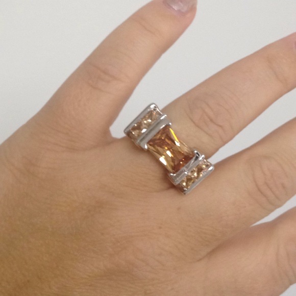 925 sterling silver plated ring - Picture 2 of 7